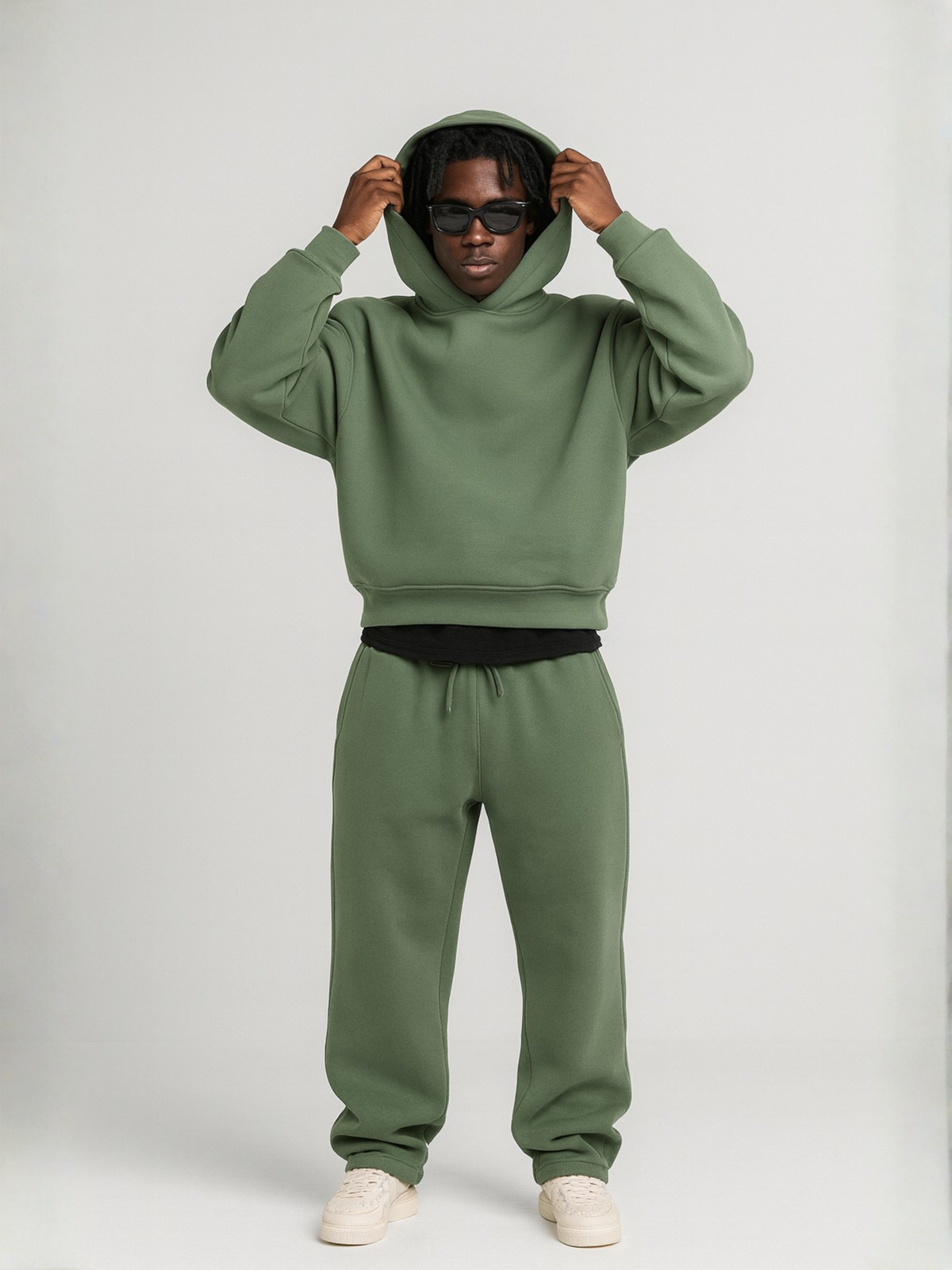 Men's Hoodie And Jogger Pants Set