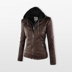 Women’s Fitted Jacket Zip Up Moto
