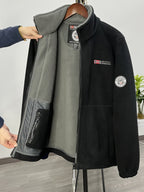 Men’s Full-Zip Stand Collar Jacket