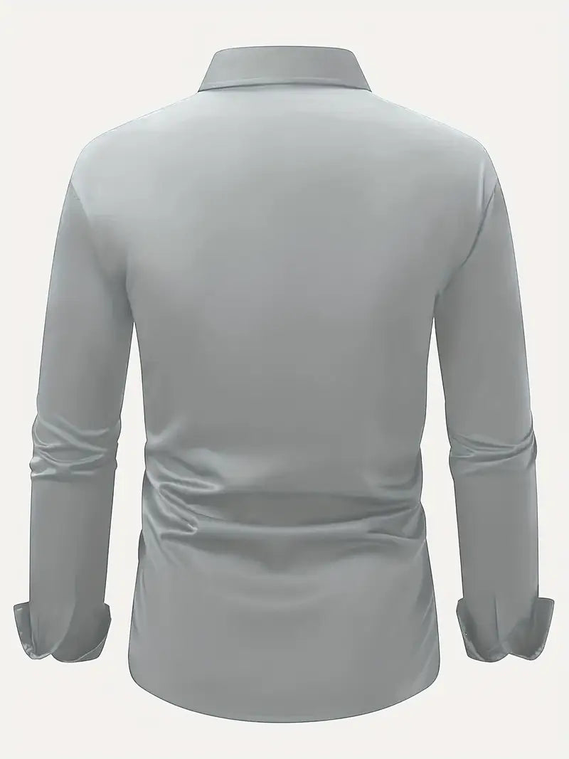Men's Slim Fit Dress Shirt