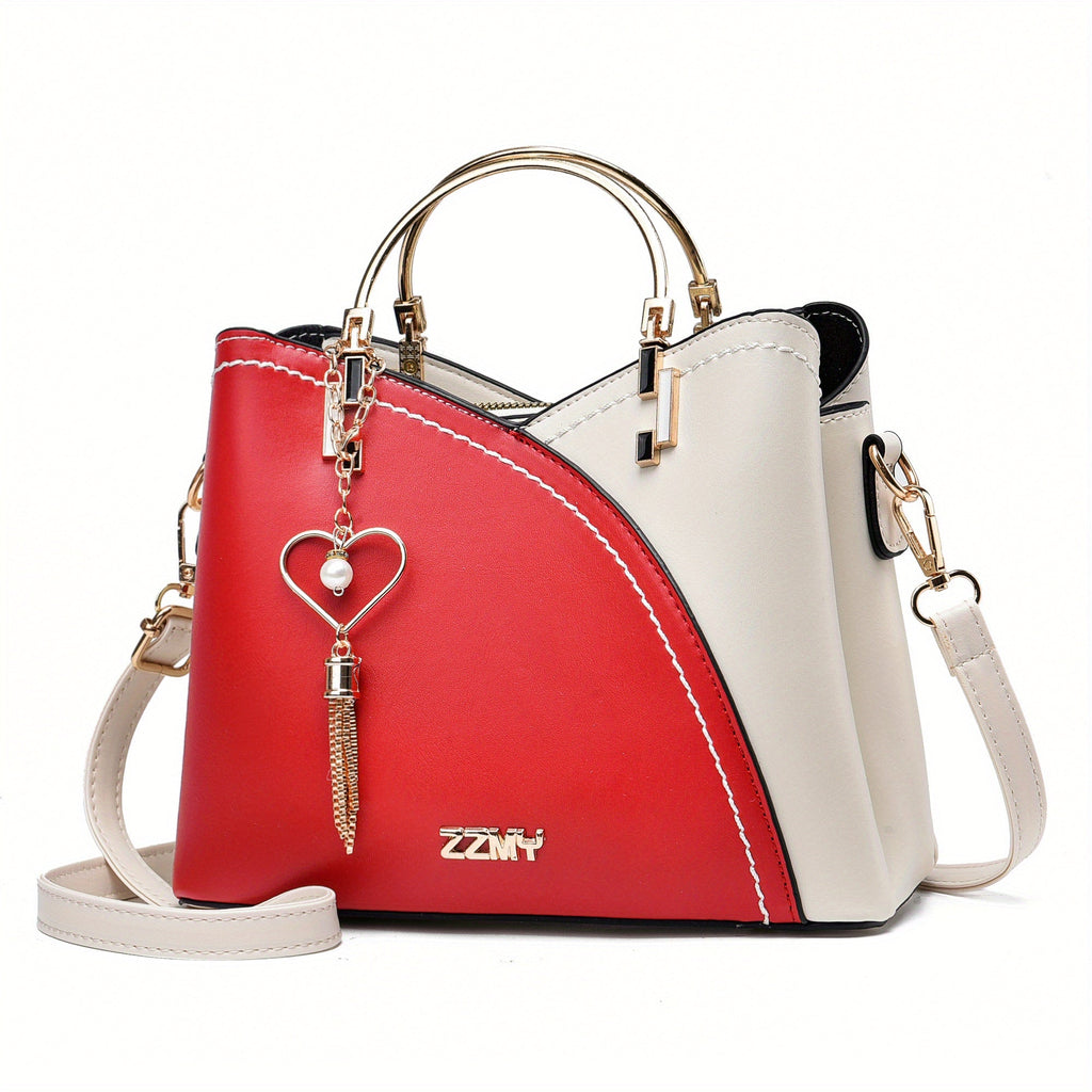 Women’s Structured Handbag With Shoulder Strap