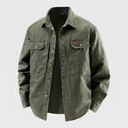 Men's Long Sleeve Button-Front Utility Shirt