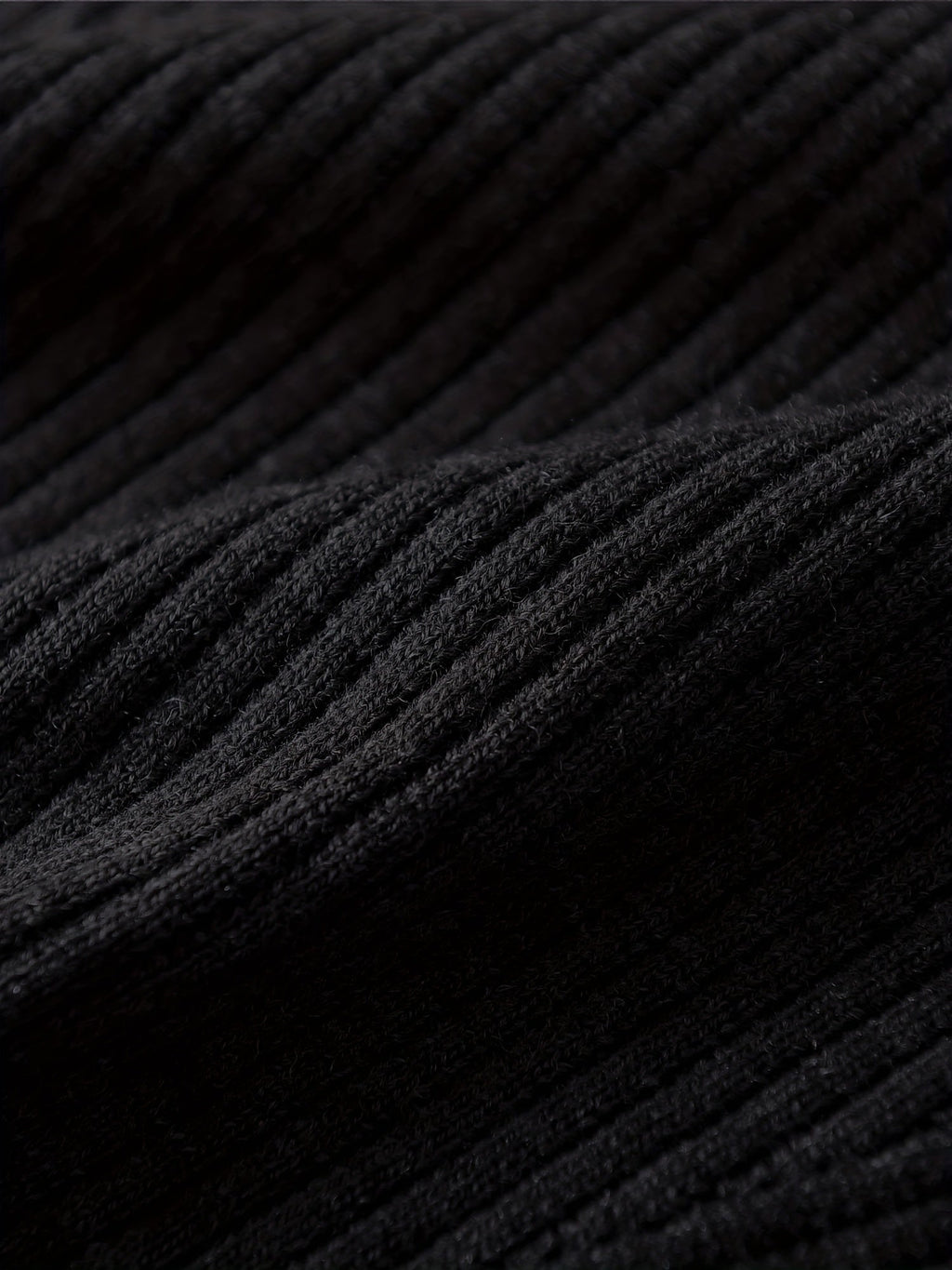 Men’s Black V-Neck Sweater Vest