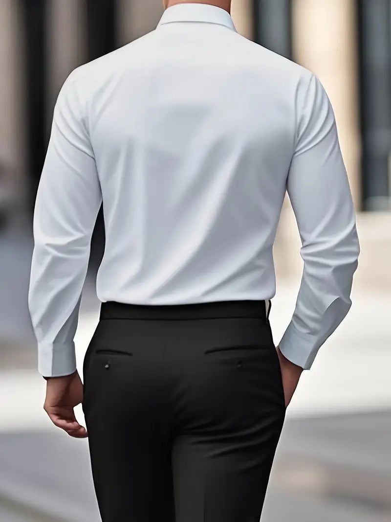 Men's Slim Fit Dress Shirt