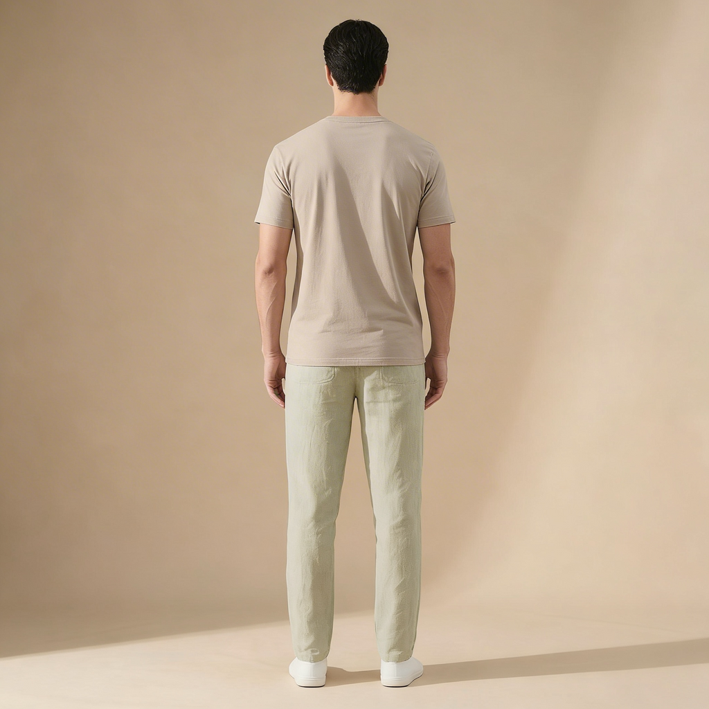 Men's Tapered Fit Casual Trousers