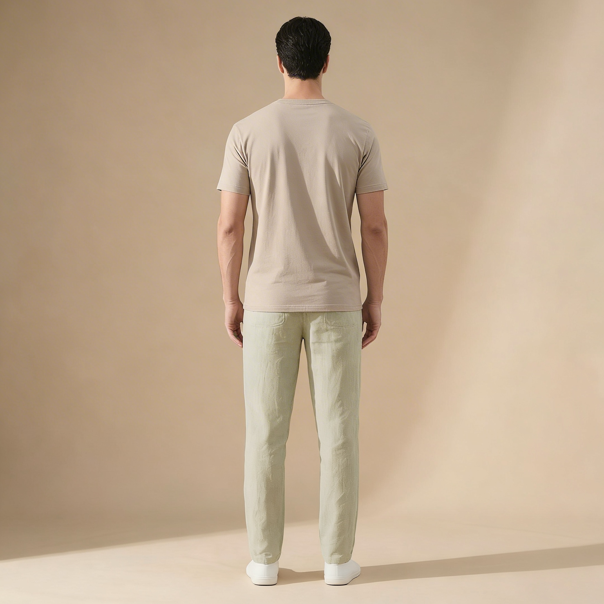 Men's Tapered Fit Casual Trousers