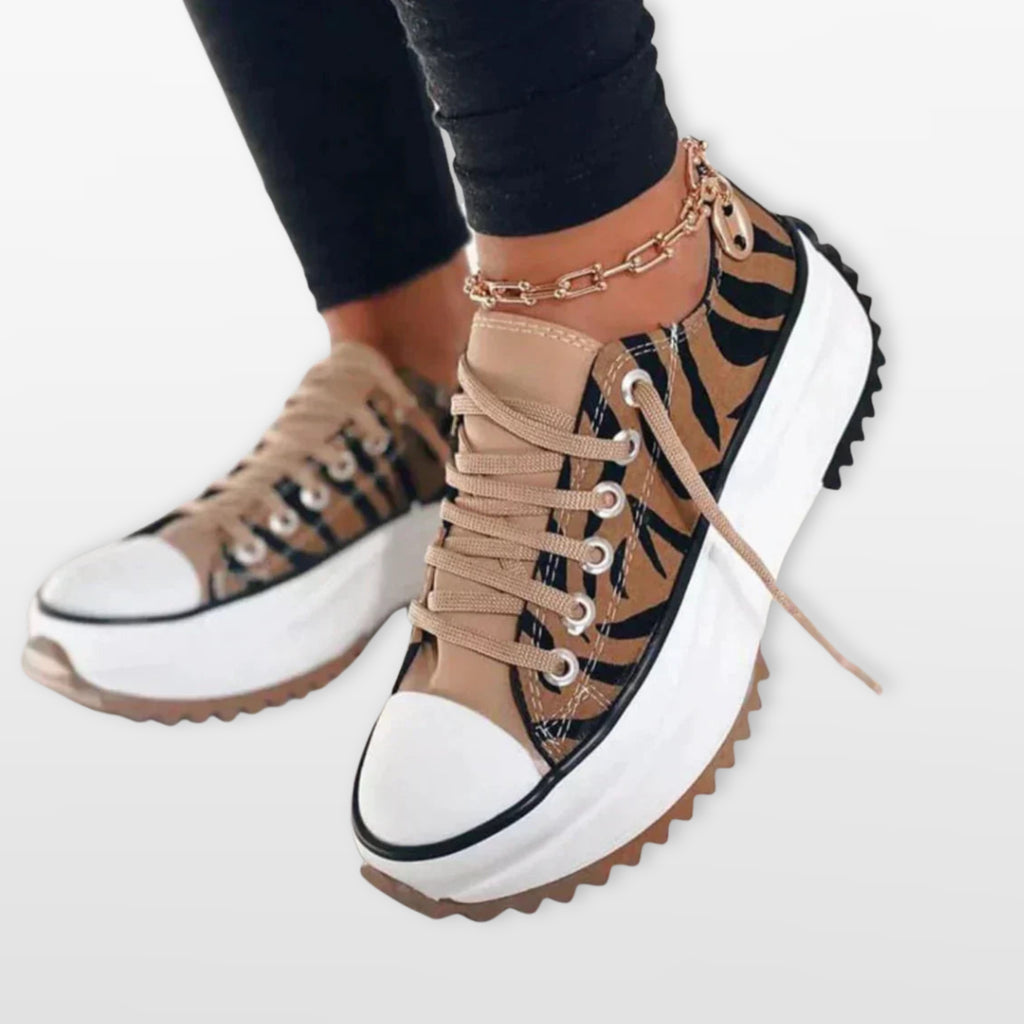 Women’s Platform Sneakers Chunky Lace-Up