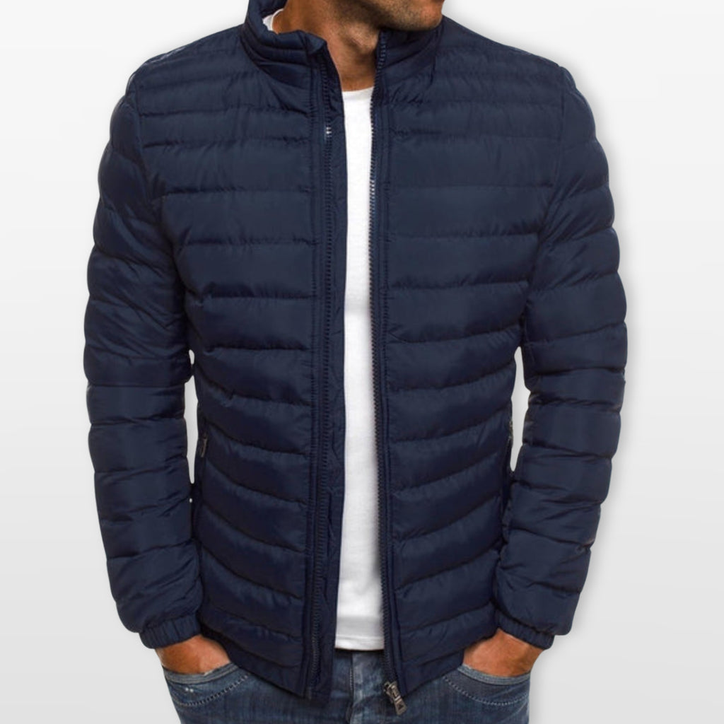 Men’s Puffer Jacket Lightweight Quilted Coat