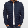 Men’s Puffer Jacket Lightweight Quilted Coat