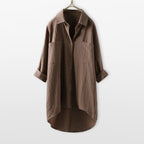 Women’s Button Up Shirt Relaxed Fit Blouse