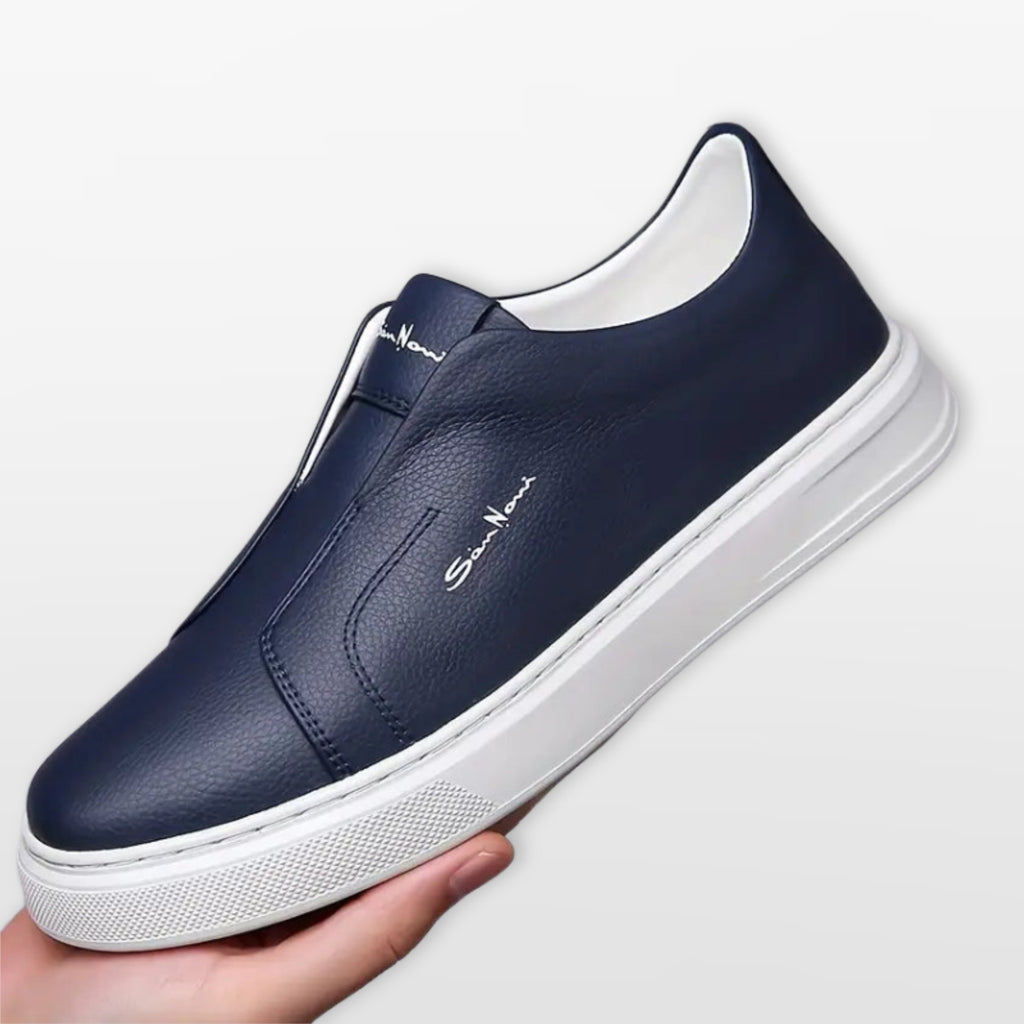 Men’s Slip-On Sneakers Minimalist Casual Style