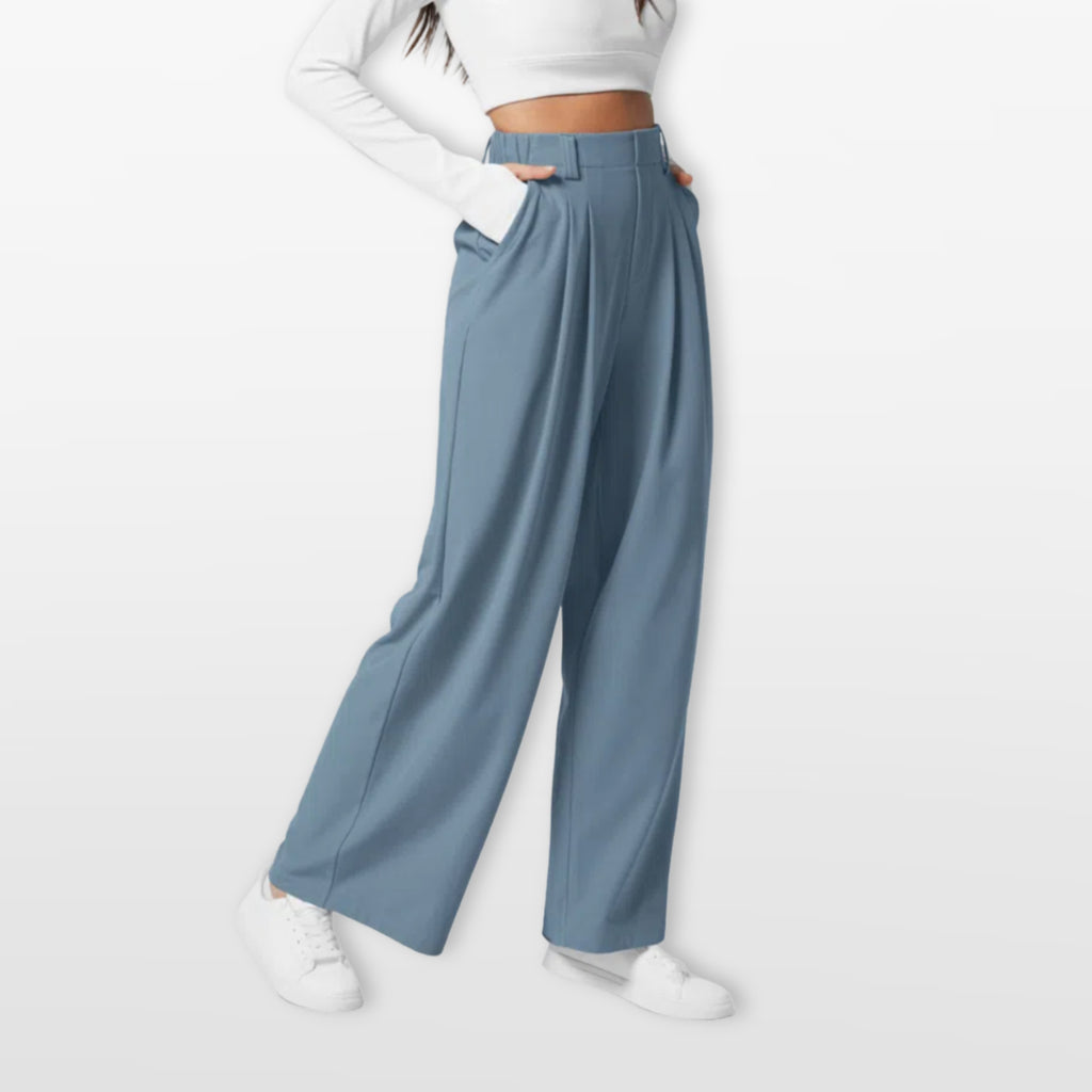 Women’s Wide Leg Pants High Waisted Pleated