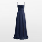 Women’s Maxi Dress Satin Evening Gown