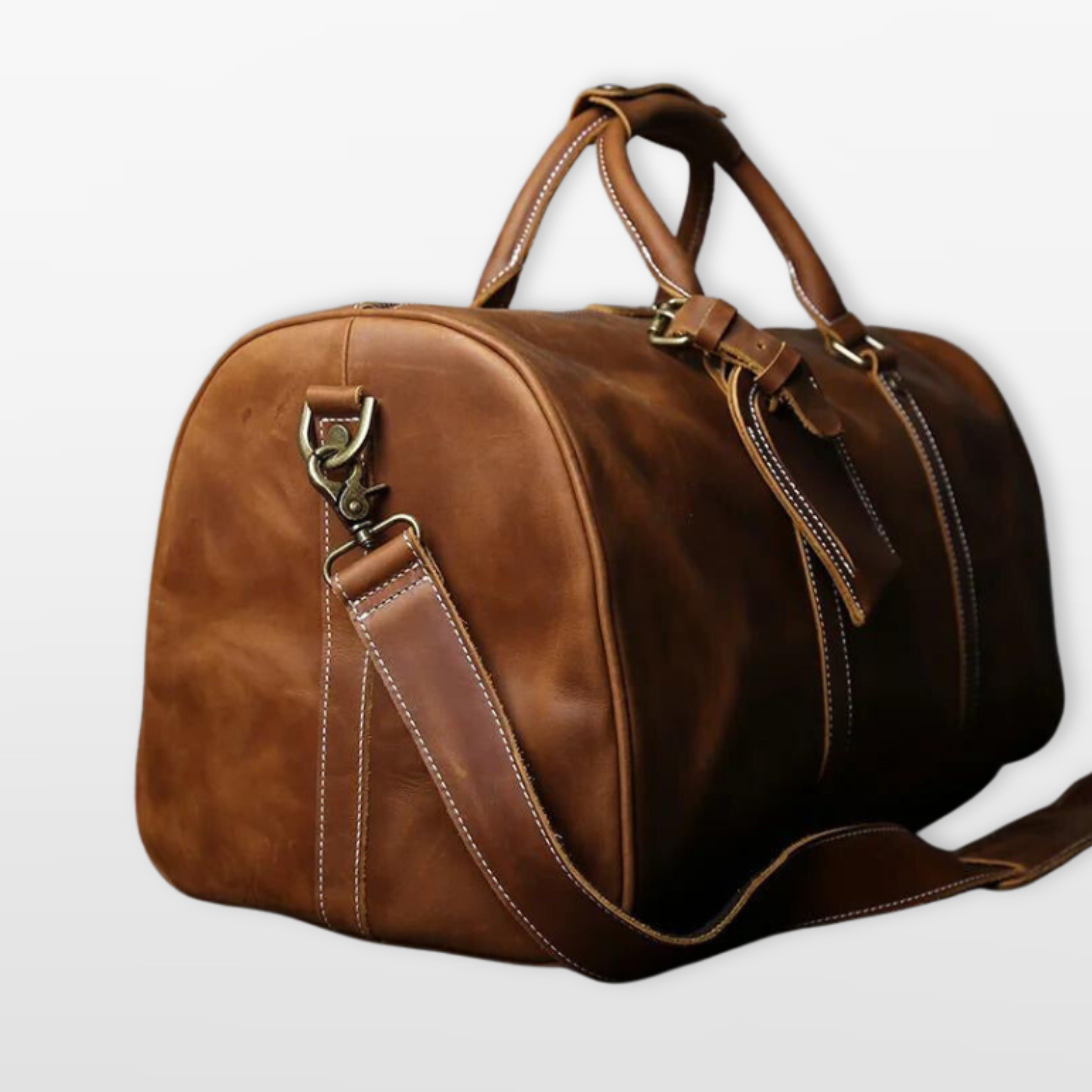 Men’s Travel Duffel Bag Vintage Weekender