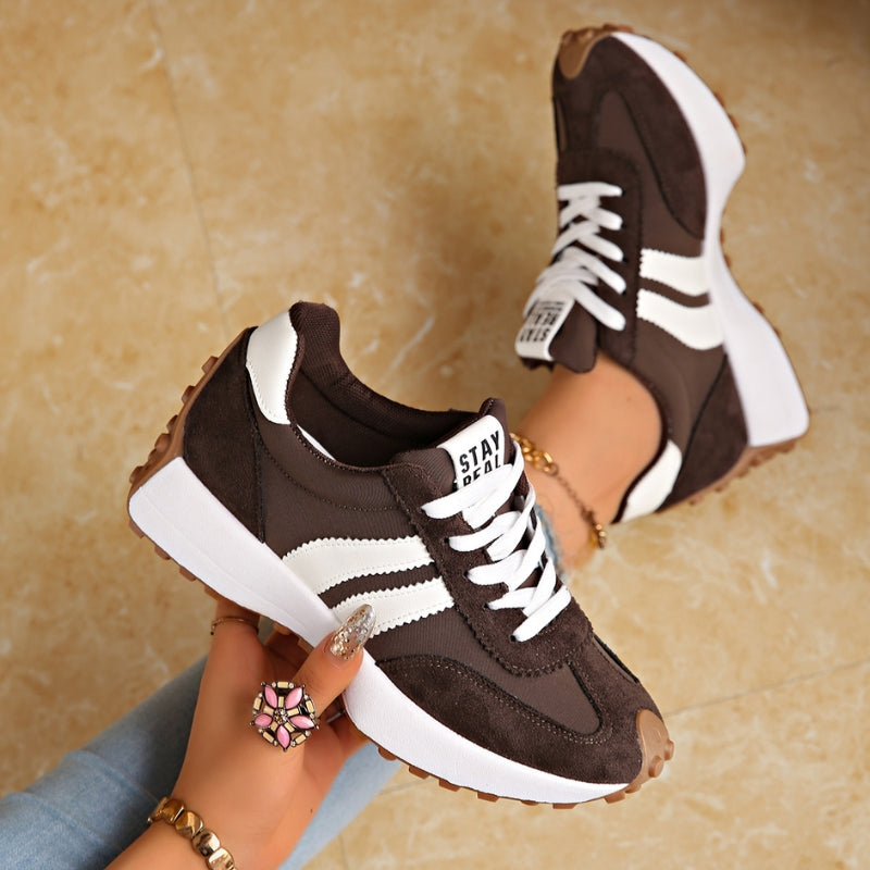 Women’s Retro Lace Up Sneakers