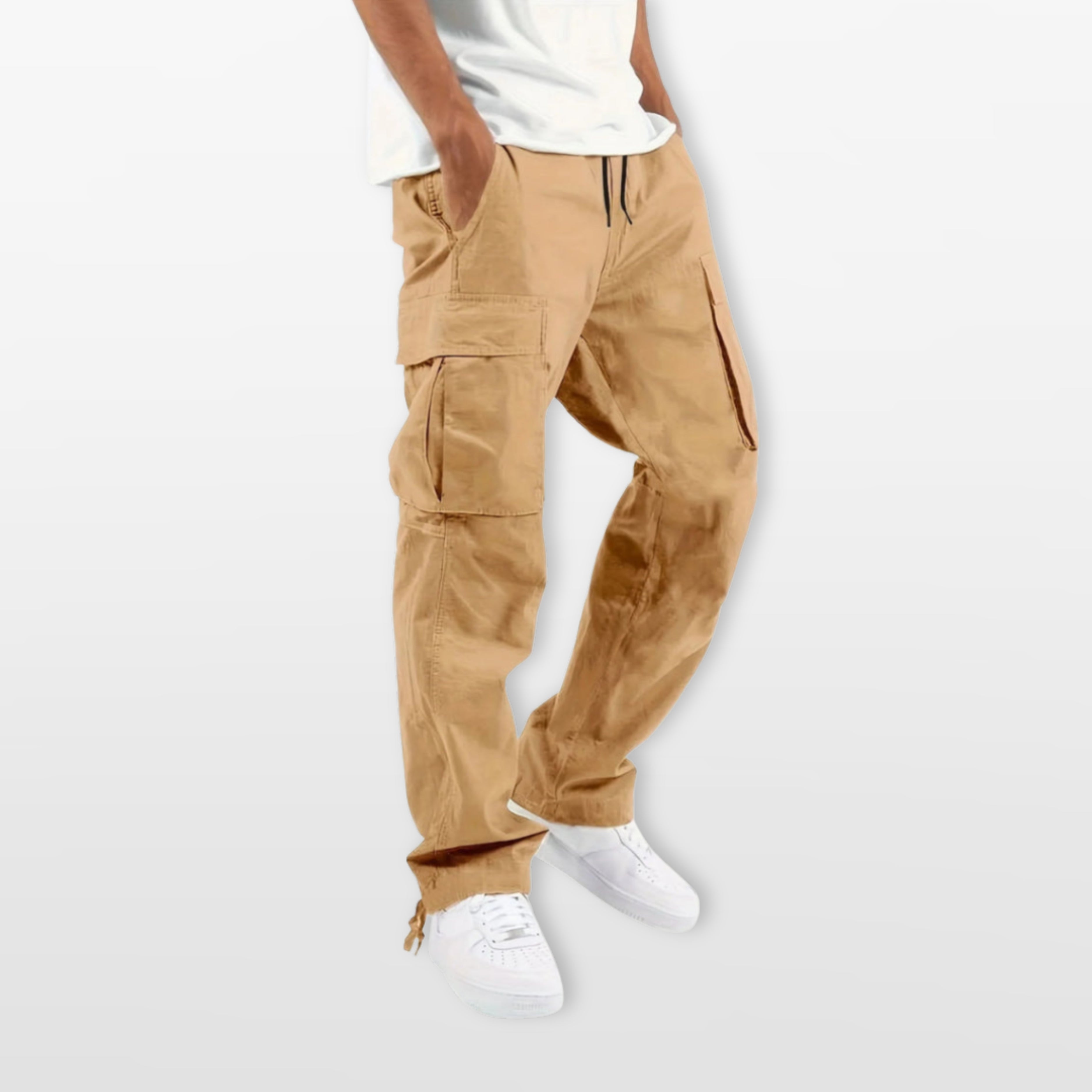 Men Relaxed Fit Cargo Pants