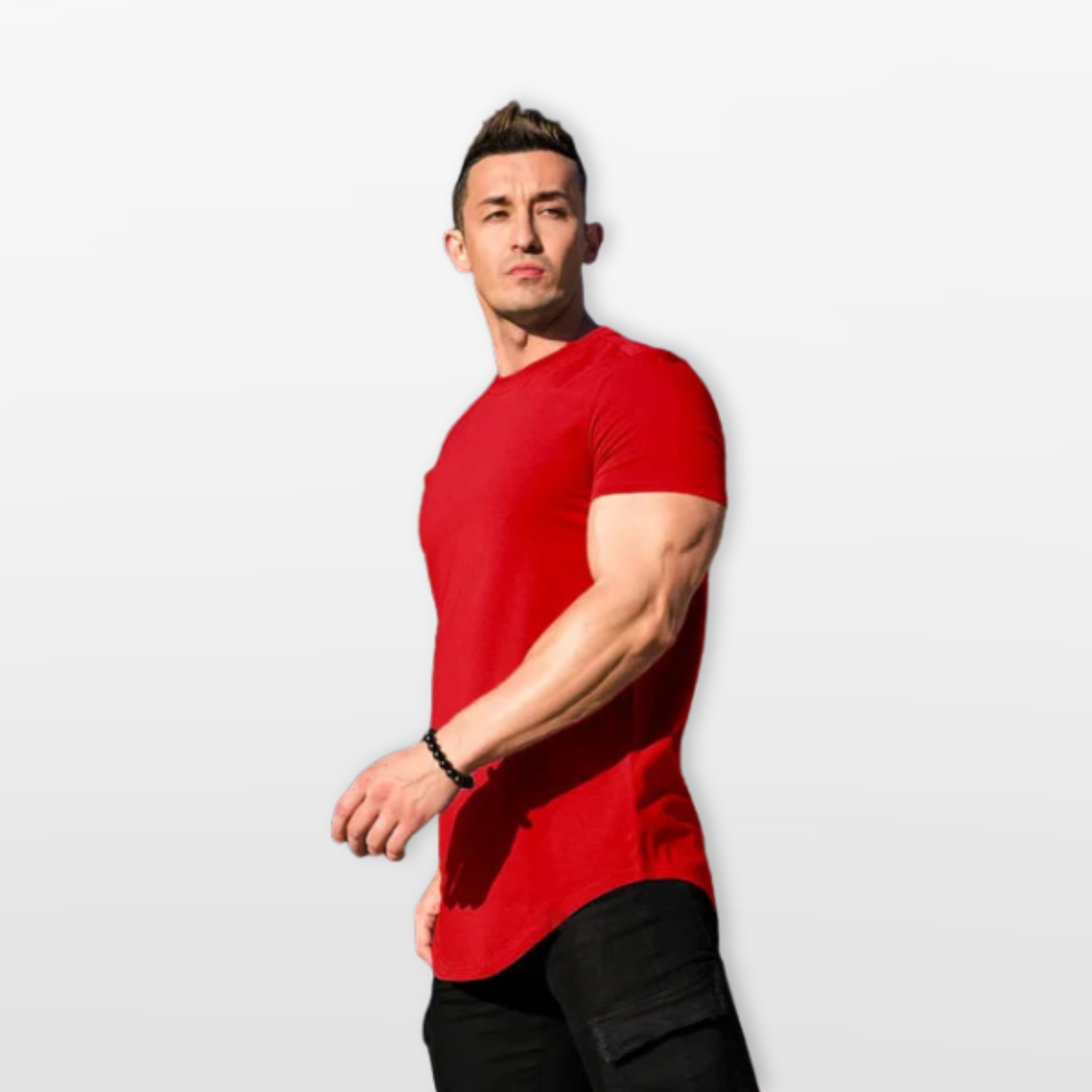 Men’s Slim Fit T Shirt Athletic Tee
