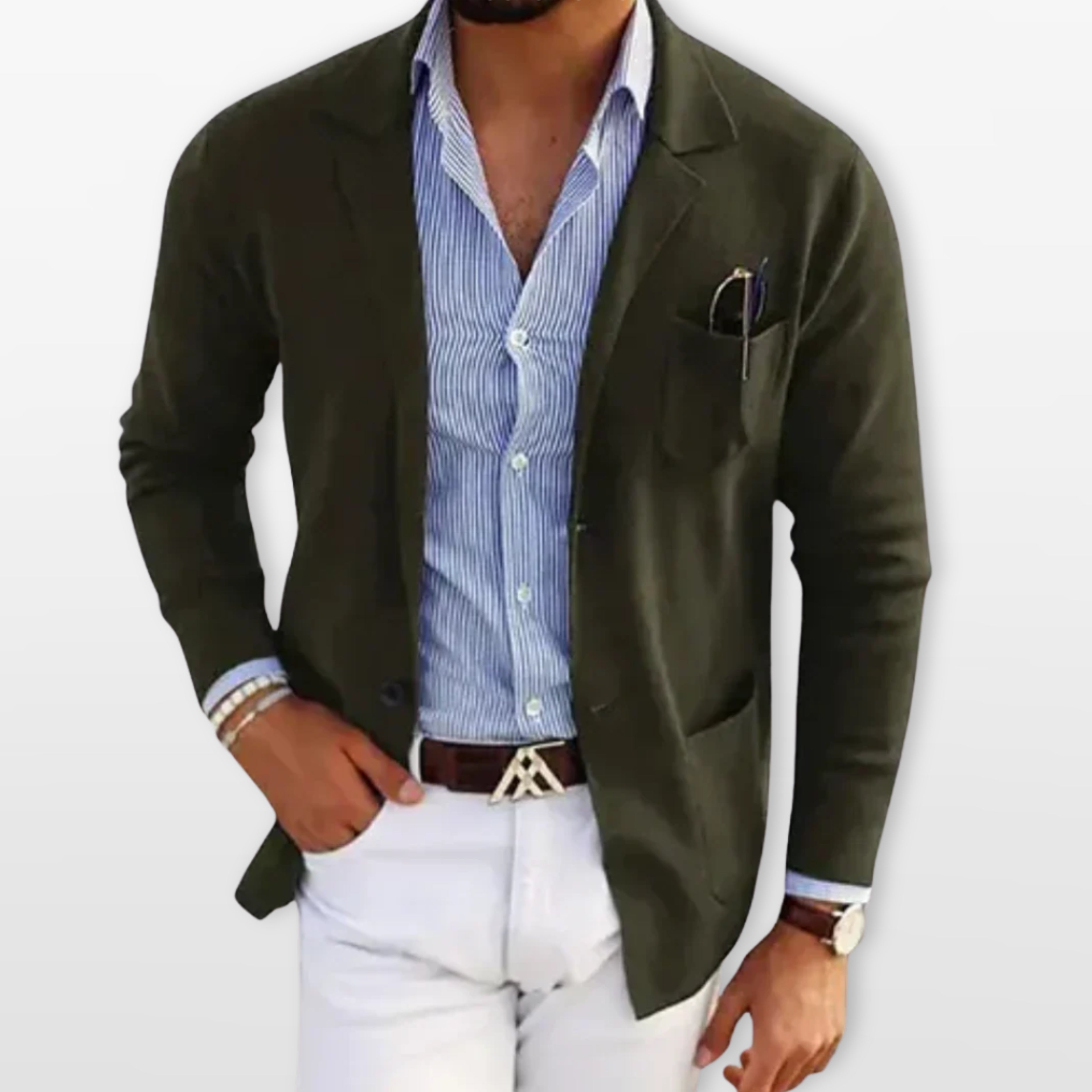 Men’s Casual Blazer Relaxed Fit Jacket