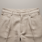 Men's Pleated Tailored Trousers
