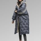 Women's Long Hooded Winter Jacket