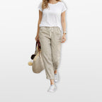 Women’s Drawstring Pants Loose Fit Elastic Waist