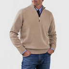 Men’s Classic Quarter-Zip Sweater