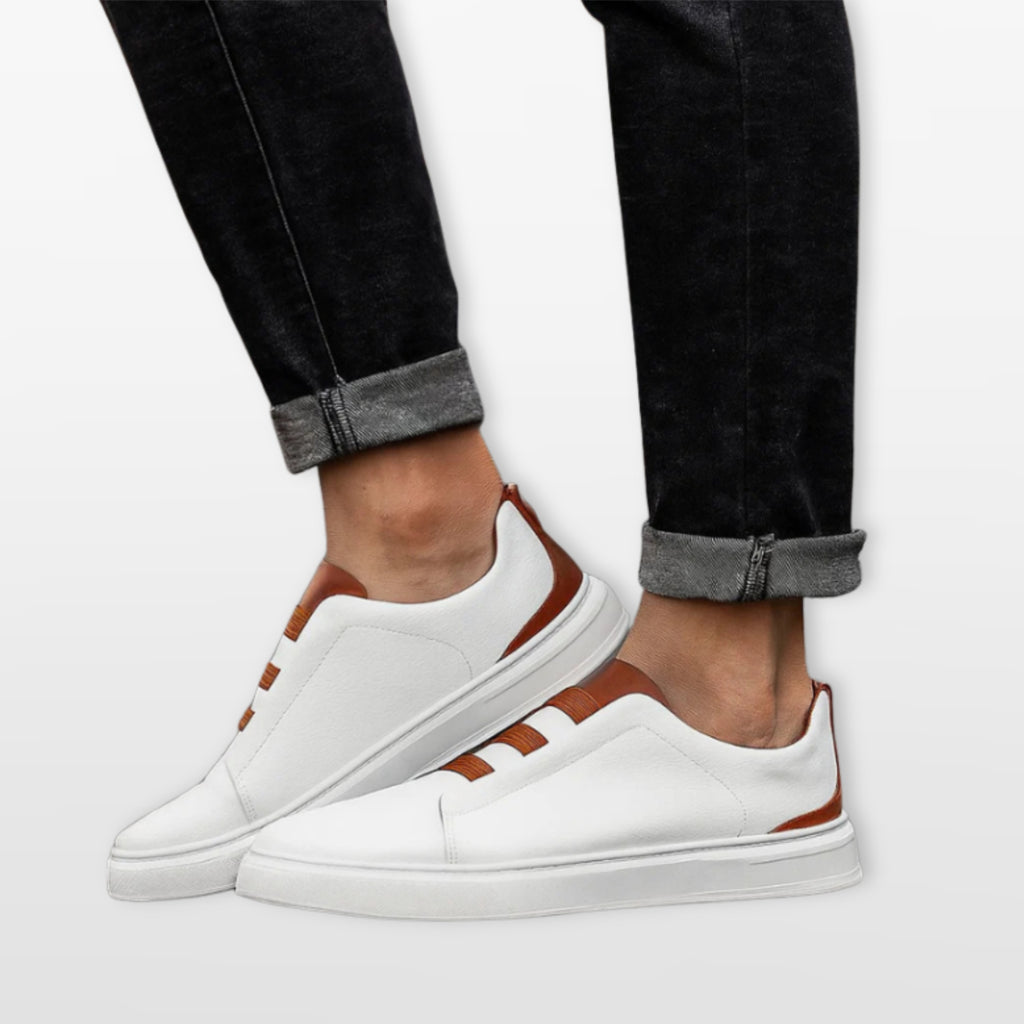 Men’s Slip-On Sneakers Casual Walking Shoes