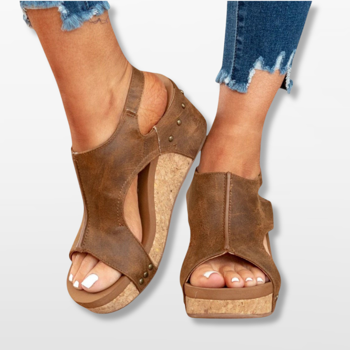 Women Casual Platform Slingback Sandals