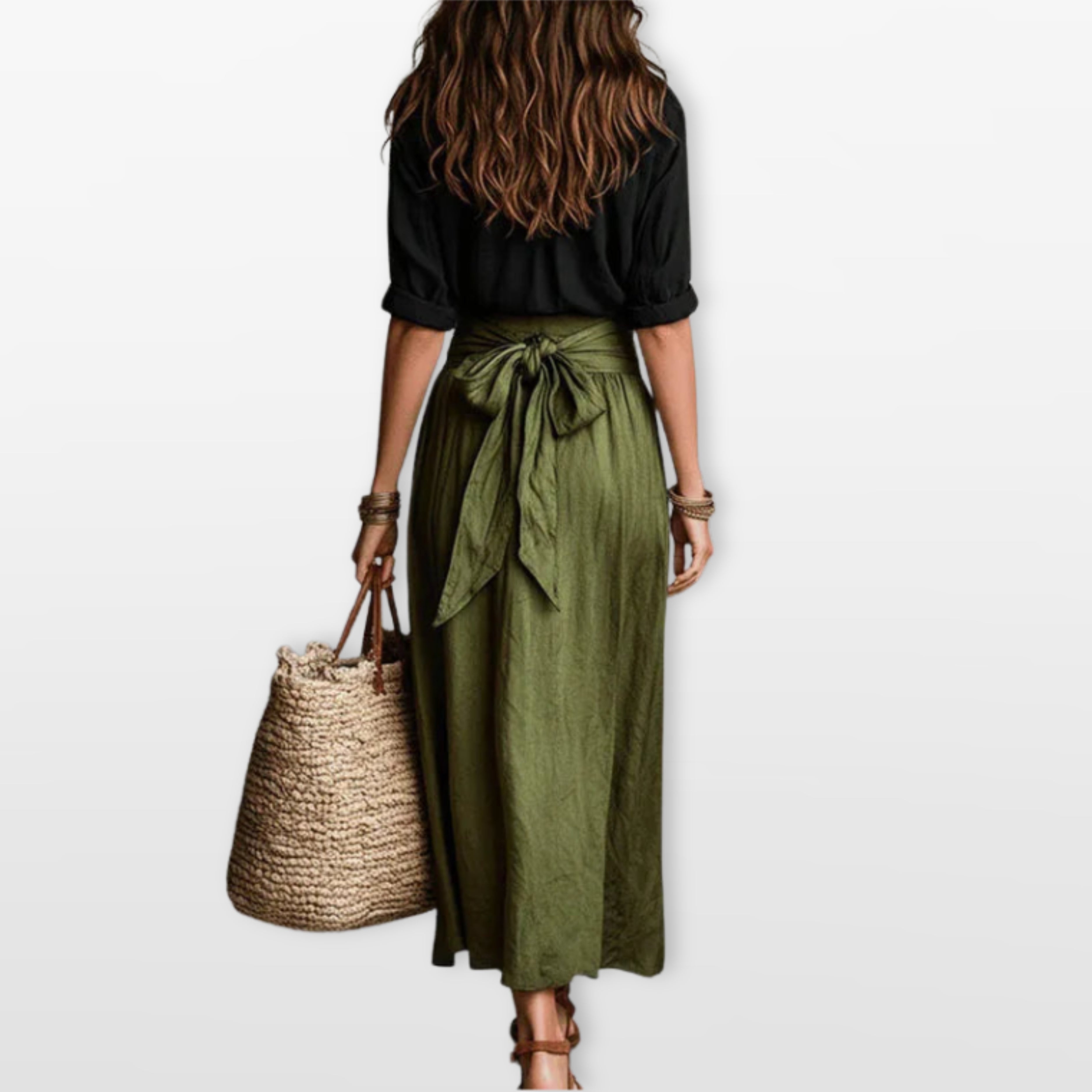 Women’s Two Piece Maxi Skirt Set