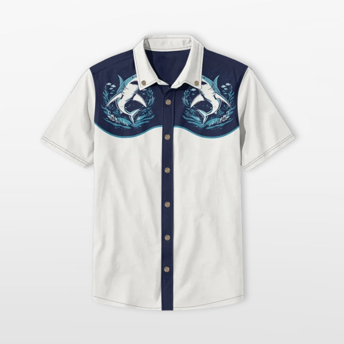 Men's Western Short Sleeve Shirt