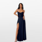 Women’s Maxi Dress Side Slit Elegant