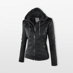 Women’s Fitted Jacket Zip Up Moto