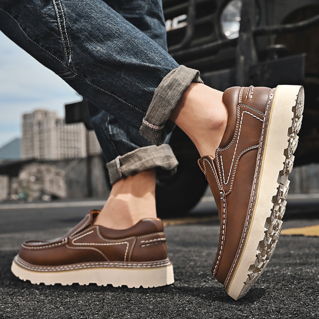 Men Casual Slip On Loafer Shoes