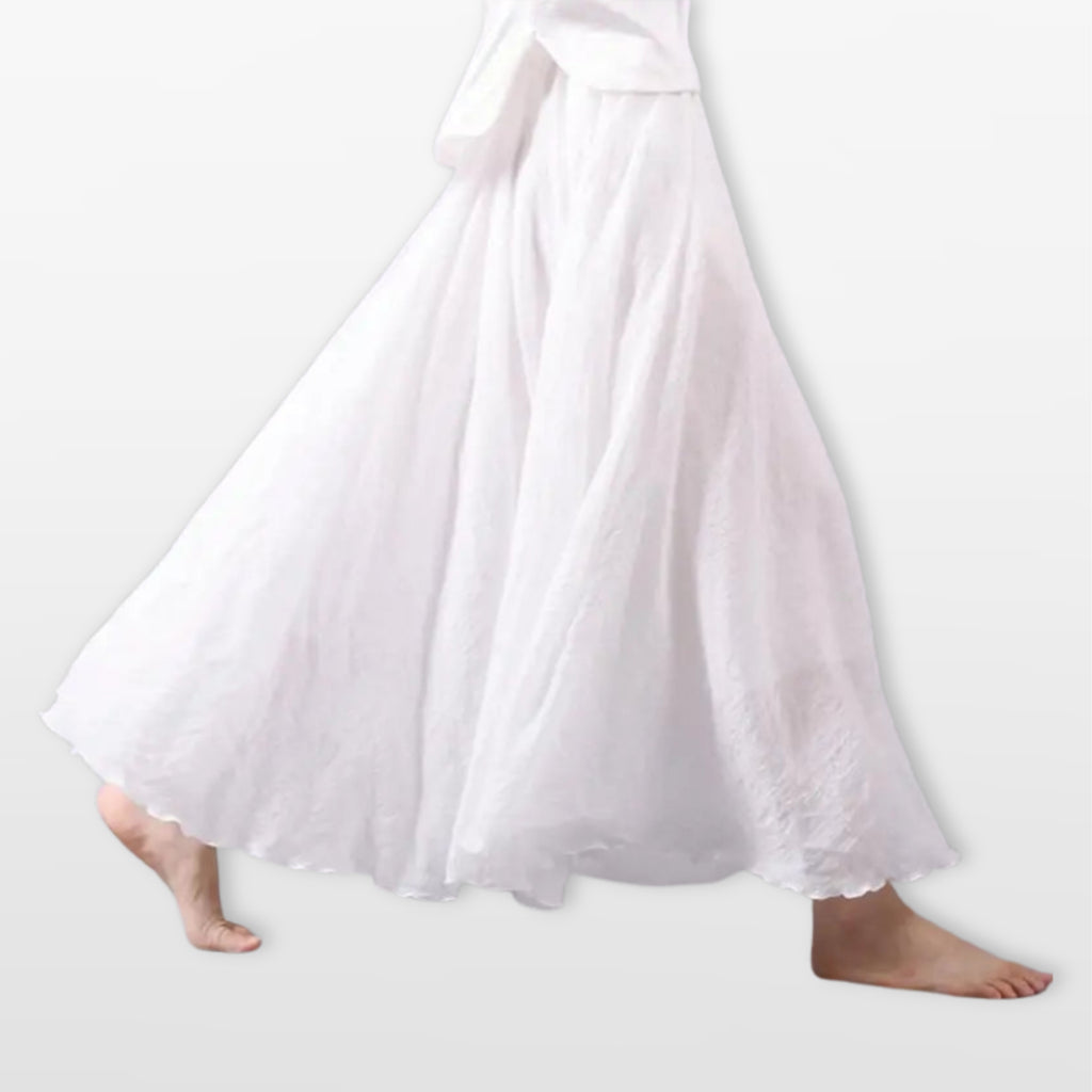 Women’s Flowing A-Line Maxi Skirt