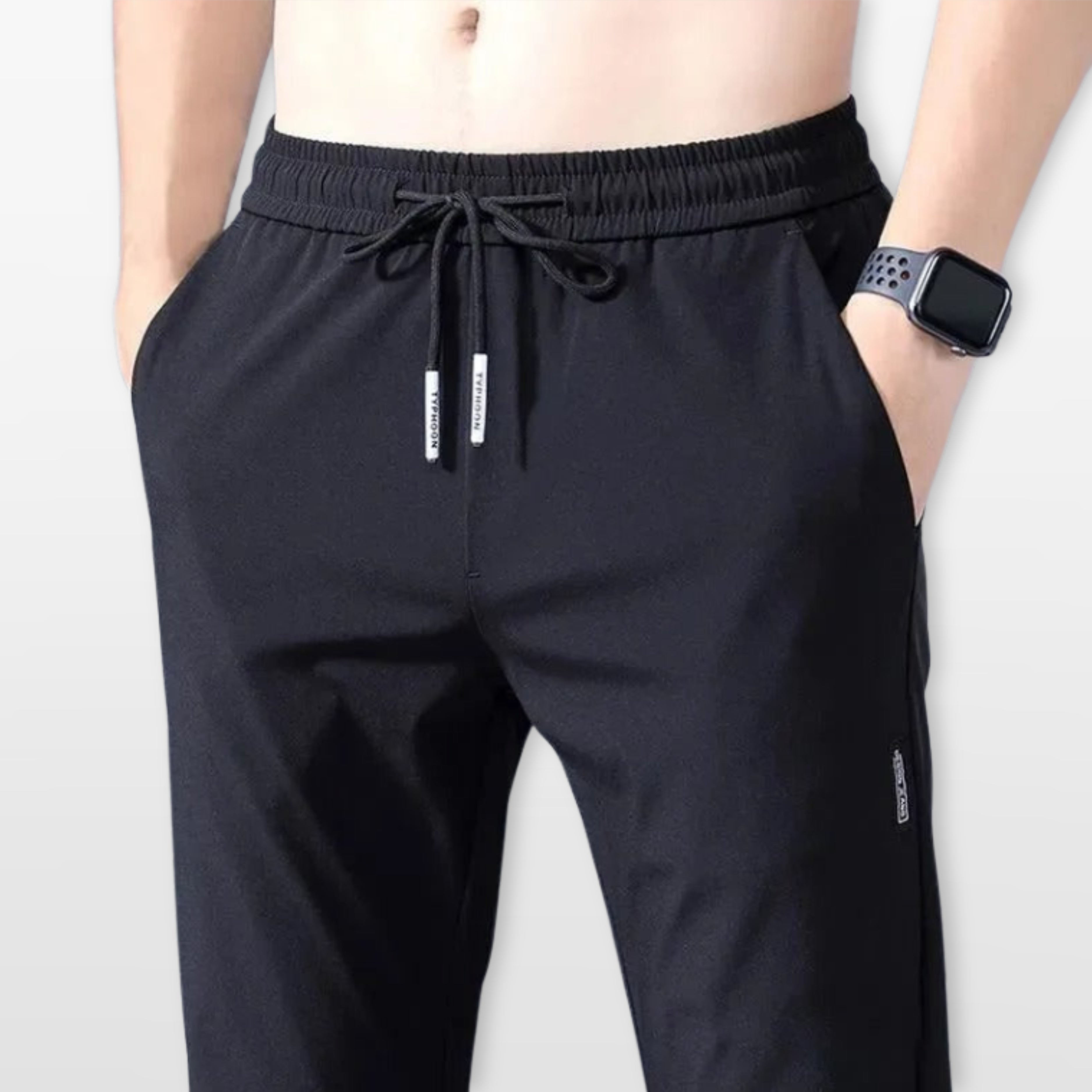 Men’s Casual Trousers Slim Tapered Fit