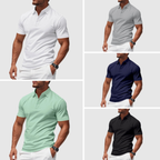 Men Slim Fit Casual Polo Shirt