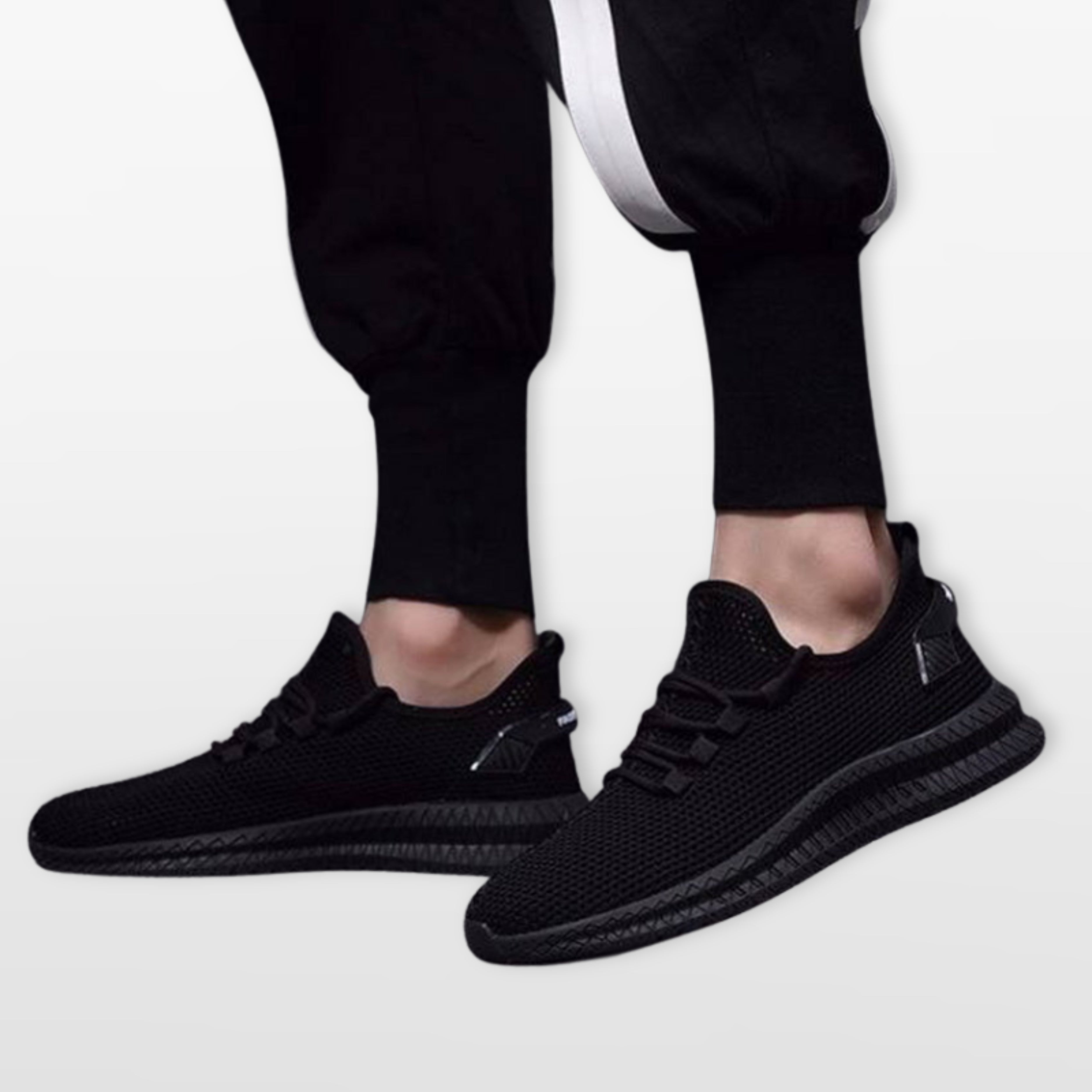 Men’s Breathable Mesh Sneakers Lightweight Slip-On