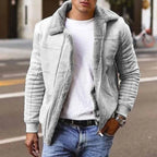 Men’s Short Collared Zip Jacket