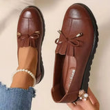 Women’s Tassel Loafers with Chunky Sole