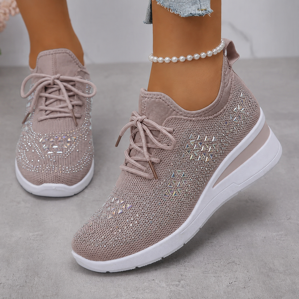 Women’s Embellished Wedge Sneakers