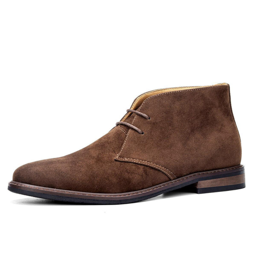 Men’s Suede-Look Chukka Boots
