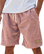 Men's Linen Drawstring Shorts