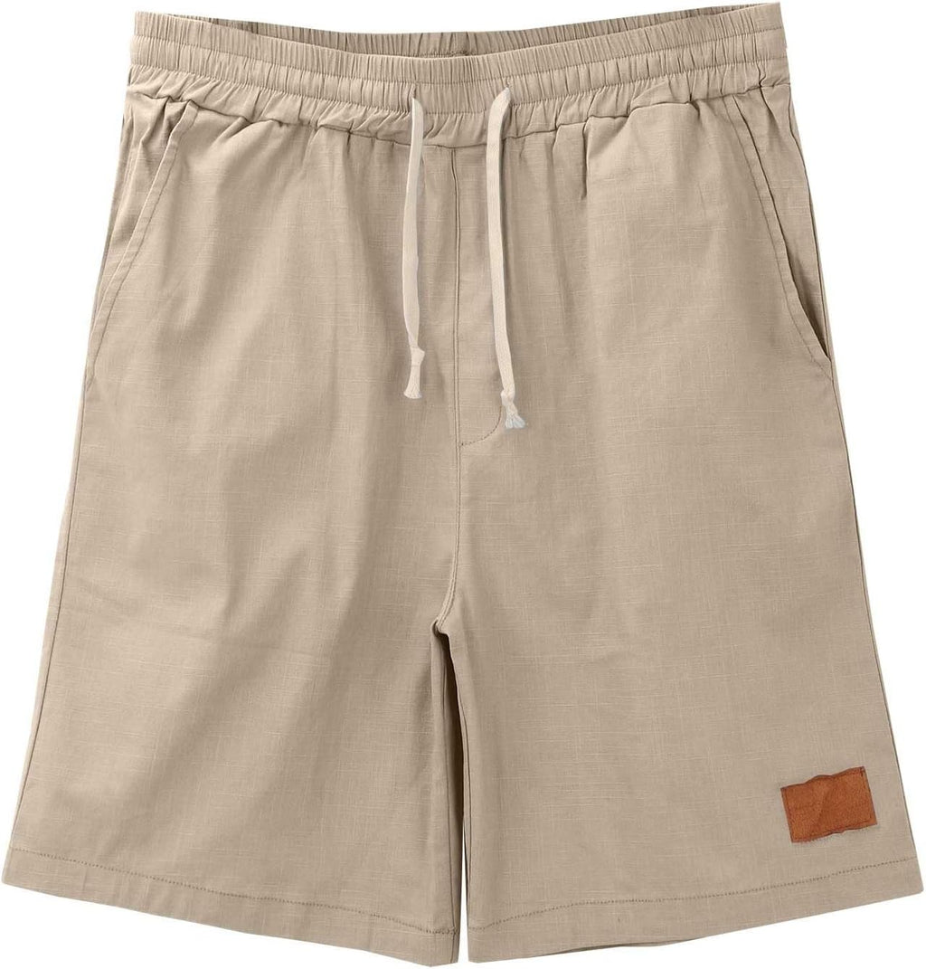 Men's Linen Drawstring Shorts