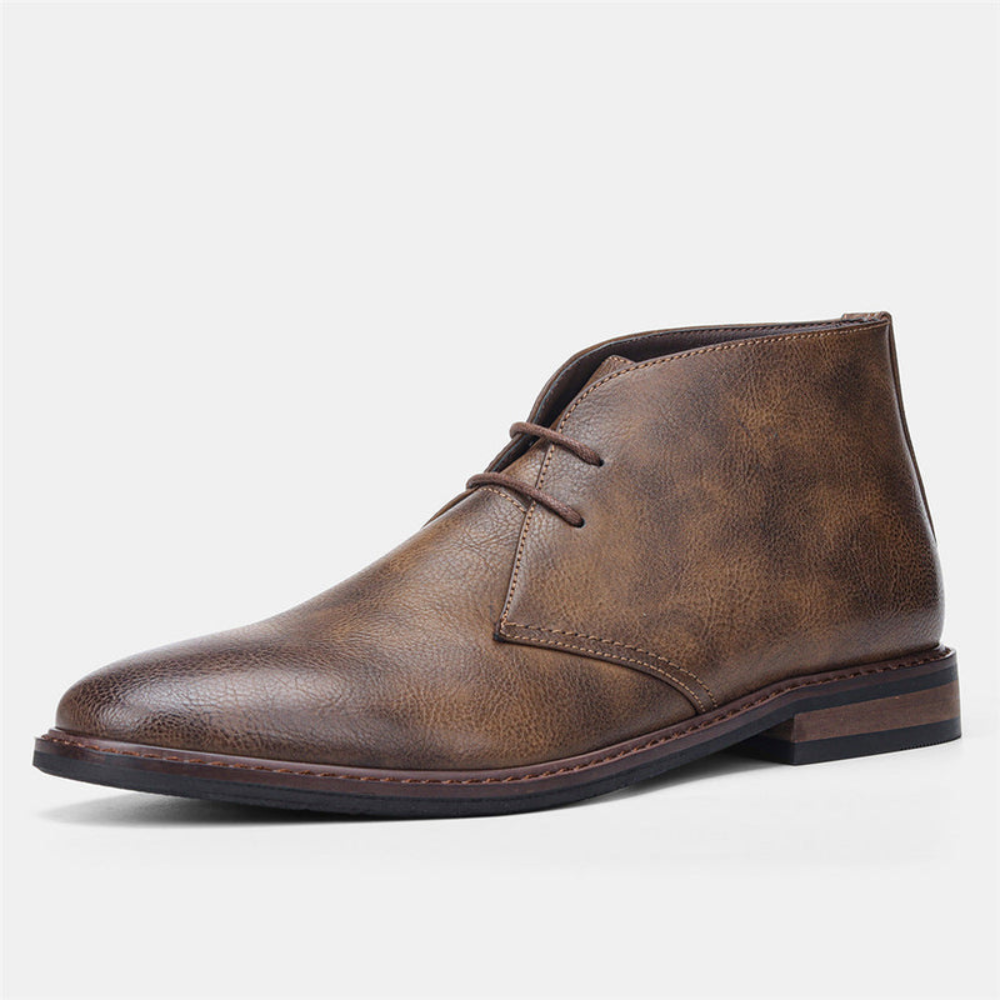 Men’s Suede-Look Chukka Boots