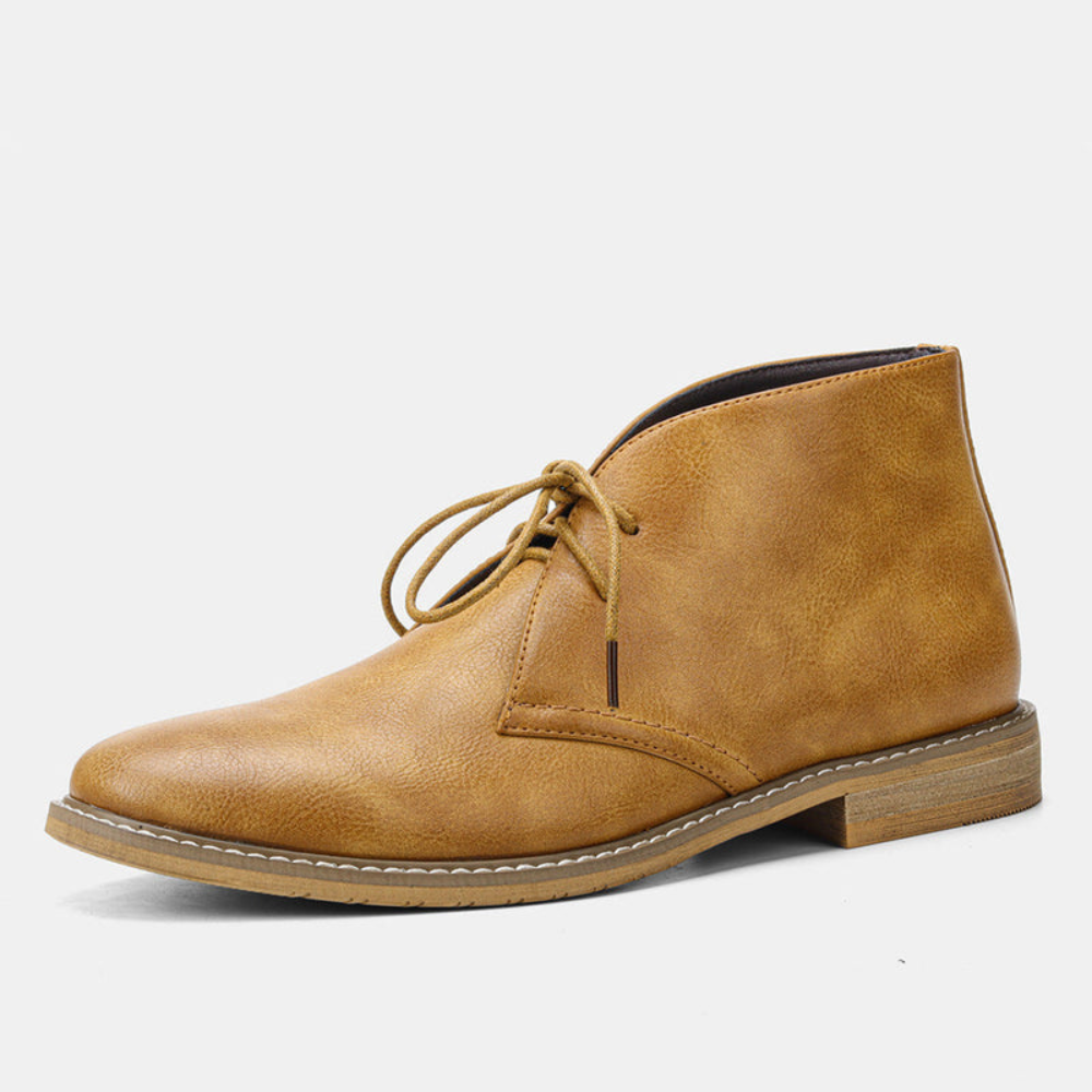 Men’s Suede-Look Chukka Boots