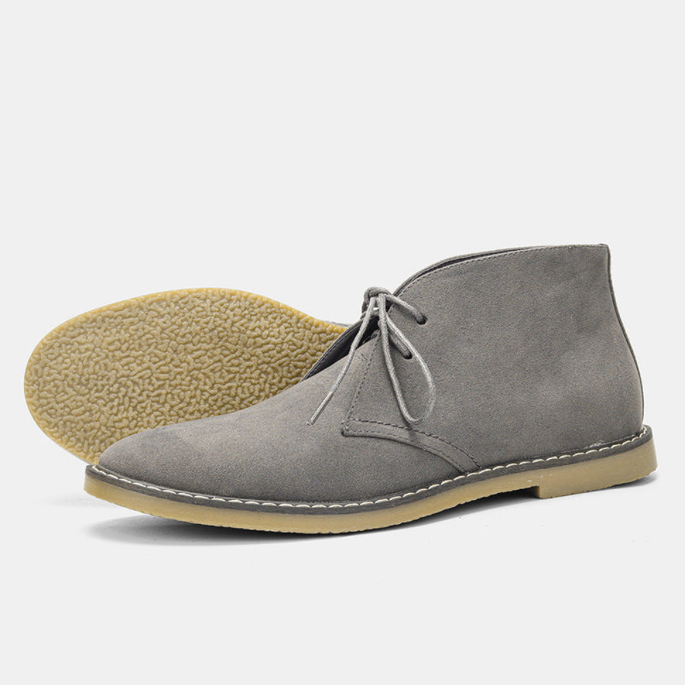 Men’s Suede-Look Chukka Boots