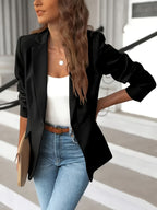 Women’s Tailored Single-Button Blazer