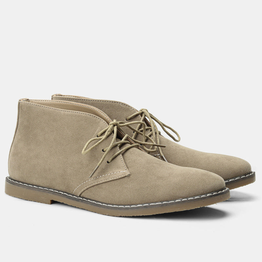Men’s Suede-Look Chukka Boots
