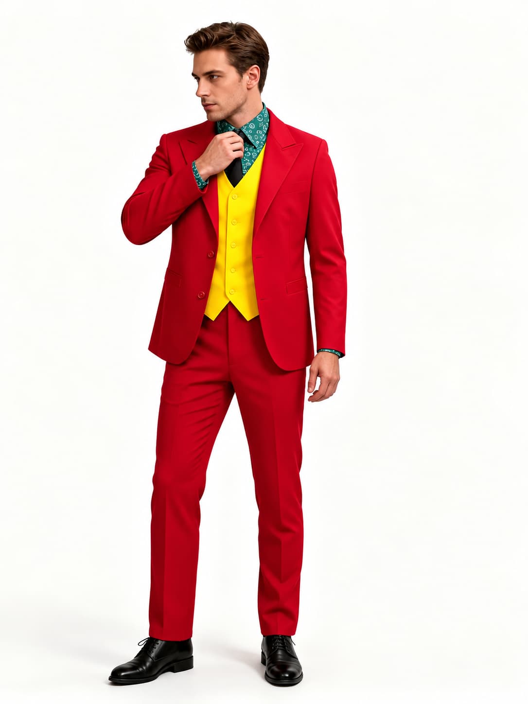 Men’s Halloween Joker Costume Suit