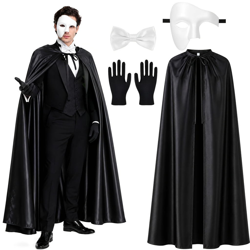 Men’s Halloween Phantom Masquerade Costume
